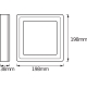 LEDVANCE stropní svítidlo Click 15W 750lm/830/110 ° IP20 ;˙