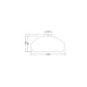 LEDVANCE stropní svítidlo Decor CardboardDrop 1xE27 IP20 ; karton