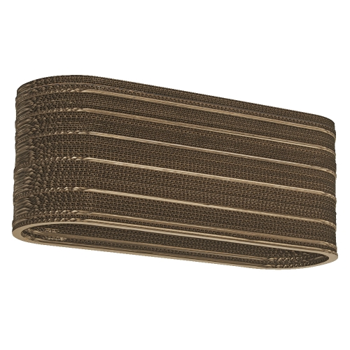 LEDVANCE stropní svítidlo Decor CardboardOval 3xE27 IP20 ; karton