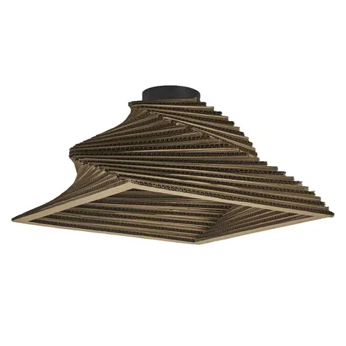 LEDVANCE stropní svítidlo Decor CardboardSquareT 1xE27 IP20 ; karton
