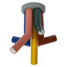 LEDVANCE stropní svítidlo Decor Straw 5xE27 ; různobarevná