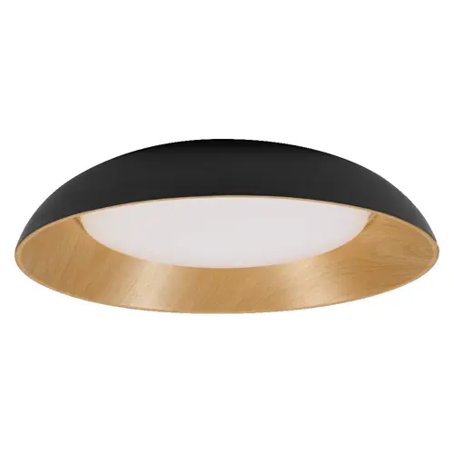 LEDVANCE stropní svítidlo Orbis Alva 36W 1600lm/830 IP20 ClickDim ; černá/dřevo