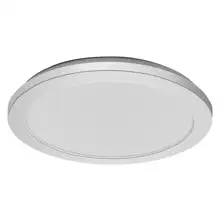 LEDVANCE stropní svítidlo Orbis Disc 22W 1800lm/830-840 IP44 ClickCCT ; chrom