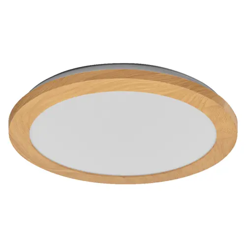 LEDVANCE stropní svítidlo Orbis Disc 22W 1800lm/830-840 IP44 ClickCCT ; dřevo