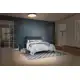 LEDVANCE stropní svítidlo Orbis Livia 16W 750lm/830 IP20 ClickDim ; šedá/dřevo