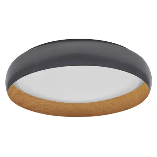 LEDVANCE stropní svítidlo Orbis Livia 36W 2400lm/830 IP20 ClickDim ; šedá/dřevo