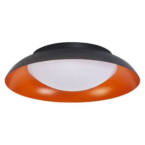 LEDVANCE stropní svítidlo Orbis Plate 19W 1000lm/830 IP20 ClickDim;černá/oranž