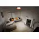 LEDVANCE stropní svítidlo Orbis Plate 19W 1000lm/830 IP20 ClickDim;černá/oranž