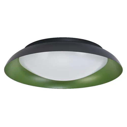 LEDVANCE stropní svítidlo Orbis Plate 35W 1700lm/830 IP20 ClickDim;černá/zelená