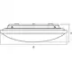 LEDVANCE stropnice Orbis 21.5W 1400lm/827-865 IP20 25Y ;Rem-CCT