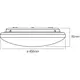LEDVANCE stropnice ORBIS.SPARKLE 24W NILlm/827-860/120° 25Y IP20 ;