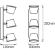 LEDVANCE stropnice SPOT 3x7W 1000lm/930-940 IP20 30Y ;