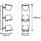 LEDVANCE stropnice SPOT 3x7W 1000lm/930-940 IP20 30Y ;˙