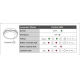 LEDVANCE stropnice SURF.B.PFM 10.2W 800lm/830 IP65 50Y ;bílá nouz.˙