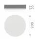 LEDVANCE stropnice SURF.C.SL 19W 2000lm/840 IP65 50Y ; senz.
