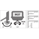 LEDVANCE svít.flood.LED FLOODLIGHT.PFM 10W 1200lm/840 IP65 70Y ;bílá senzor