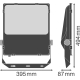 LEDVANCE svít.flood.LED FLOODLIGHT.PFM 200W 24200lm/830/45x140° IP65 100Y ;černá