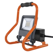 LEDVANCE svít.flood.LED Worklight 30W 2700lm/840/120° IP44 ;r-stojan/2xzásuvka