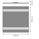 LEDVANCE svít.panel.LED PL.L 27.5W 4150lm/840 IP20 72Y ; 60x60 U16 bílá