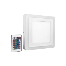 LEDVANCE svít.přisaz.LED COLOR+WHITE.SQ 19W 780lm/RGBW IP20 20Y ;bílá