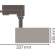 LEDVANCE svít.tracklight.LED TRACK.SP 55W 4000lm/930/24° IP20 50Y ;pr.95mm bílá