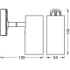 LEDVANCE tracklight (lištové svítidlo) TL.SPOT max.35W GU10 IP20 ;bílá˙