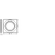 LEDVANCE tracklight RING ADJ SQUARE BN