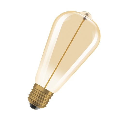 LEDVANCE Vintage 1906 Edison 12 Filament Magnetic 2.2W 827 Gold E27