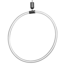 LEDVANCE závěsné svítidlo Decor Aura 18W 2000lm/830 IP20 ClickDIM ; tm.šedá