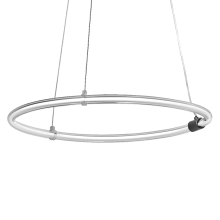 LEDVANCE závěsné svítidlo Decor Aura 18W 2000lm/830 IP20 ClickDIM ; tm.šedá