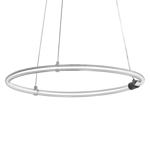 LEDVANCE závěsné svítidlo Decor Aura 18W 2000lm/830 IP20 ClickDIM ; tm.šedá