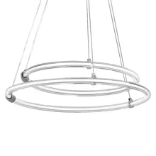 LEDVANCE závěsné svítidlo Decor Aura 21W 2400lm/830 IP20 ClickDIM ; tm.šedá