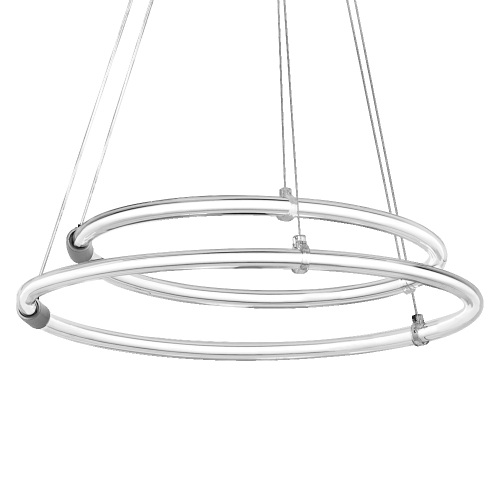 LEDVANCE závěsné svítidlo Decor Aura 21W 2400lm/830 IP20 ClickDIM ; tm.šedá