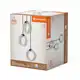 LEDVANCE závěsné svítidlo Decor Circle 20W 1300lm/830 IP20 ClickCCT ; černá