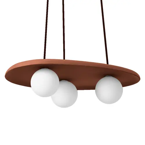 LEDVANCE závěsné svítidlo Decor ClayNest 3xG9 IP20 ; hlína