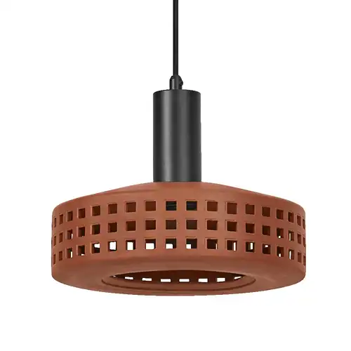 LEDVANCE závěsné svítidlo Decor ClayWindows 1xE27 IP20 ; hlína