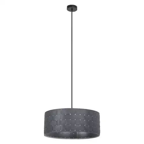 LEDVANCE závěsné svítidlo Decor FeltWeaving 3xE27 IP20 ; šedá plsť
