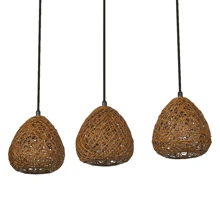 LEDVANCE závěsné svítidlo Decor PaperDrop 3xE27 IP20 ; hnědá