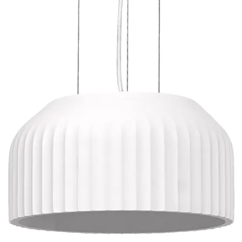 LEDVANCE závěsné svítidlo Decor PlasterRoutes 1xE27 IP20 ; bílá