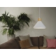 LEDVANCE závěsné svítidlo Decor PlasterWood 1xE27 IP20 ; bílá