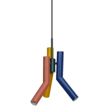 LEDVANCE závěsné svítidlo Decor Straw 3xE27 ; různobarevná