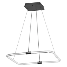 LEDVANCE závěsné svítidlo Decor Tetragon 18W 2000lm/830 IP20 click.Dim; černá
