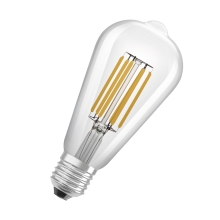 LEDVANCELED žárovka filament UE ST64 4W/60W E27 3000K 840lm NonDim 50Y˙