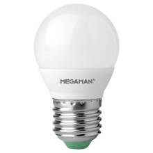 MEGAMAN LED kapka P45 2.9W/25W E27 4000K 250lm NonDim 15Y opál
