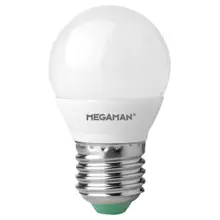 MEGAMAN LED kapka P45 4.9W/40W E27 2700K 470lm NonDim 15Y opál