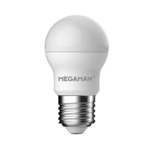 MEGAMAN LED  kapka P45 7.7W/60W E27 2700K 810lm NonDim 15Y opál˙