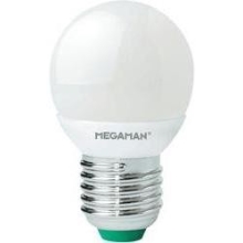 MEGAMAN LED lustre P45 3.5W/25W E27 2800K 250lm NonDim 15Y opal