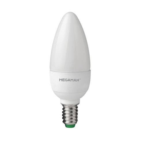 MEGAMAN LED  svíčka B35 3.5W/25W E27 2800K 250lm NonDim 15Y opál˙