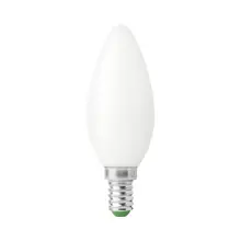 MEGAMAN LED svíčka B35 4W/40W E14 2800K 470lm NonDim 15Y opál-LC200045-OPv00
