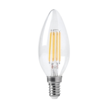 MEGAMAN LED  svíčka filament B35 4.8W/40W E14 2700K 470lm NonDim 15Y-LC1404CS˙